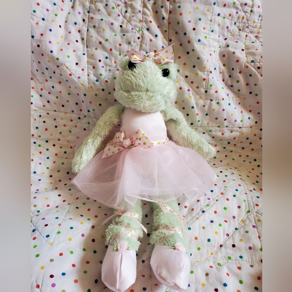 Bearington Baby Collection Juliette the ballerina plush.